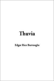 Cover of: Thuvia by Edgar Rice Burroughs