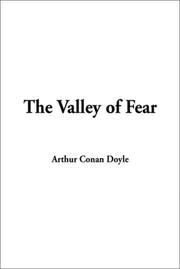 Cover of: The Valley of Fear by Arthur Conan Doyle, Arthur Conan Doyle