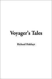 Cover of: Voyager's Tales by Richard Hakluyt