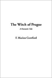 Cover of: The Witch of Prague | Francis Marion Crawford