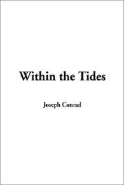 Cover of: Within the Tides | Joseph Conrad