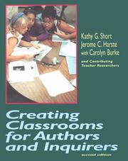 Cover of: Creating classrooms for authors and inquirers