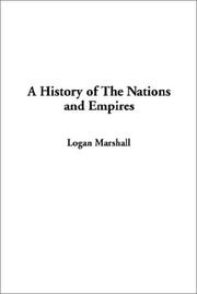 Cover of: A History of the Nations and Empires