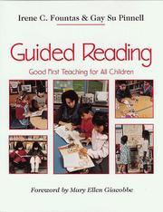 Cover of: Guided reading by Irene C. Fountas