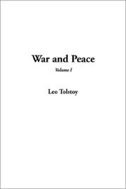 Cover of: War and Peace, Vol. 1 by Lev Nikolaevič Tolstoy