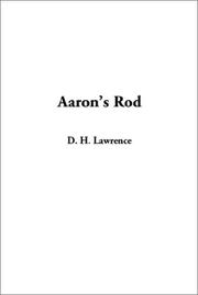 Cover of: Aaron's Rod by David Herbert Lawrence