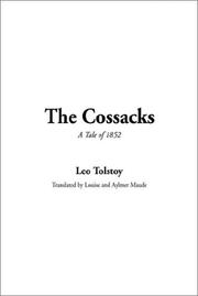 Cover of: The Cossacks | Tolstoy