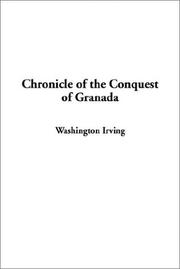 Cover of: Chronicle of the Conquest of Granada by Washington Irving