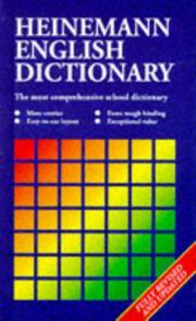 Cover of: Heinemann English Dictionary