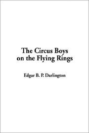 Cover of: The Circus Boys on the Flying Rings