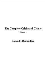 Cover of: The Complete Celebrated Crimes