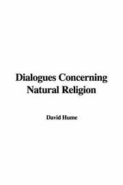 Cover of: Dialogues Concerning Natural Religion