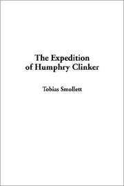 Cover of: The Expedition of Humphry Clinker by Tobias Smollett