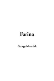 Cover of: Farina