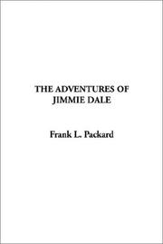 Cover of: The Adventures of Jimmie Dale by Frank L. Packard, Frank L. Packard