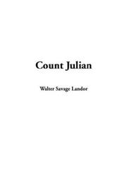 Cover of: Count Julian | Walter Savage Landor