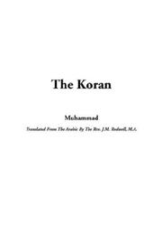 Cover of: The Koran by al-Hajj Muhammad