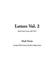 Cover of: Letters by Mark Twain