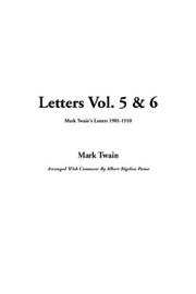 Cover of: Letters Vol