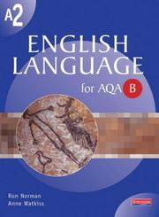 Cover of: A2 English Language for AQA/B
