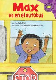 Cover of: Max Va En El Autobus by Adria F. Klein