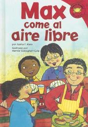 Cover of: Max Come Al Aire Libre/ Max Goes to a Cookout (Read-It! Readers En Espanol) by Adria F. Klein