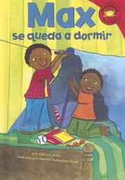 Cover of: Max Se Queda a Dormir/ Max Stays Overnight (Read-It! Readers En Espanol)