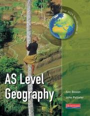 Cover of: AS Level Geography