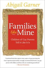 Families Like Mine by Abigail Garner