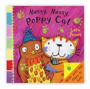 Cover of: Poppy Cat Peekaboos: Messy Messy, Poppy Cat (Poppy Cat Peekaboos)