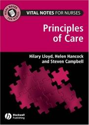 Cover of: Vital Notes for Nurses | Hilary Lloyd