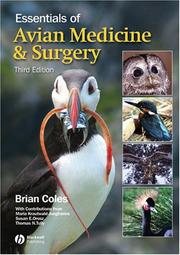 Cover of: Essentials of Avian Medicine and Surgery by Brian Coles