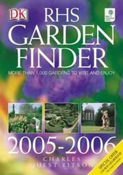 Cover of: RHS Garden Finder (RHS)