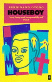 Cover of: Houseboy (African Writers) by Ferdinand Oyono