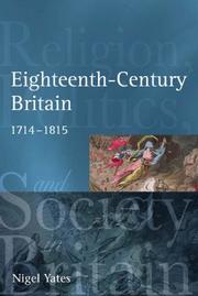 Cover of: Eighteenth Century Britain by Yates, Nigel.