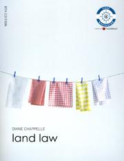 Cover of: Land Law by Diane Chappelle
