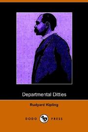 Cover of: Departmental Ditties And Other Verses by Rudyard Kipling, Rudyard Kipling