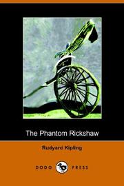 Cover of: The Phantom Rickshaw And Other Ghost Stories by Rudyard Kipling