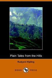 Cover of: Plain Tales from the Hills by Rudyard Kipling