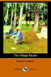 Cover of: The Village Rector by Honoré de Balzac