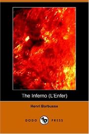 Cover of: The Inferno/l'enfer by Henri Barbusse