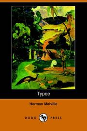 Cover of: Typee (Dodo Press) by Herman Melville