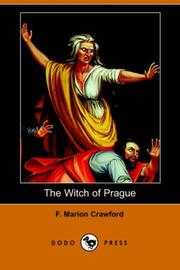 Cover of: The Witch of Prague (Dodo Press) by Francis Marion Crawford