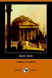 Sant' Ilario by Francis Marion Crawford
