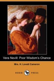 Cover of: Vera Nevill: Poor Wisdom's Chance (Dodo Press)