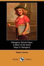 Cover of: Glengarry School Days by Ralph Connor