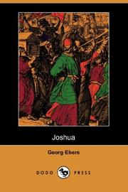 Cover of: Joshua (Dodo Press) by Georg Ebers