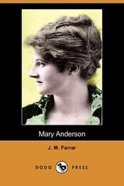 Cover of: Mary Anderson (Dodo Press)