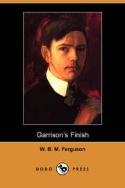 Cover of: Garrison's Finish by Ferguson, W. B. M.