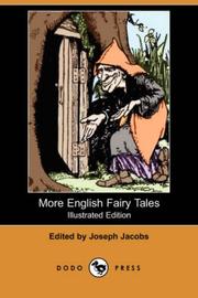 Cover of: More English Fairy Tales (Illustrated Edition) by Joseph Jacobs